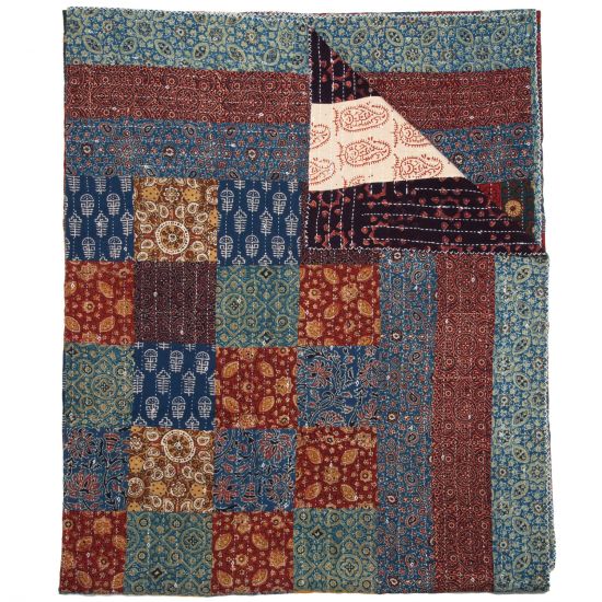 Checkerboard 7 Patchwork Quilt